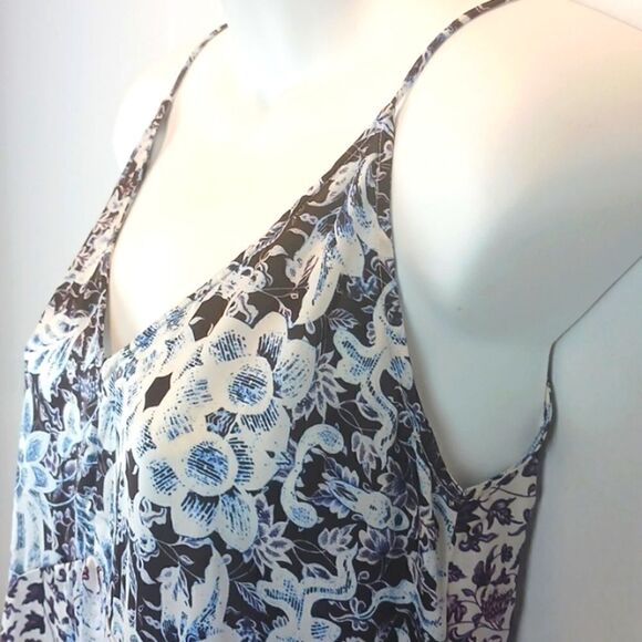 Chelsea28 boho multicolored slip / maxi dress size XS - Picture 6 of 10